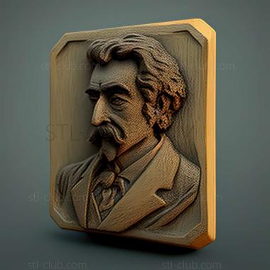 3D model James Abbott McNeill Whistler (STL)